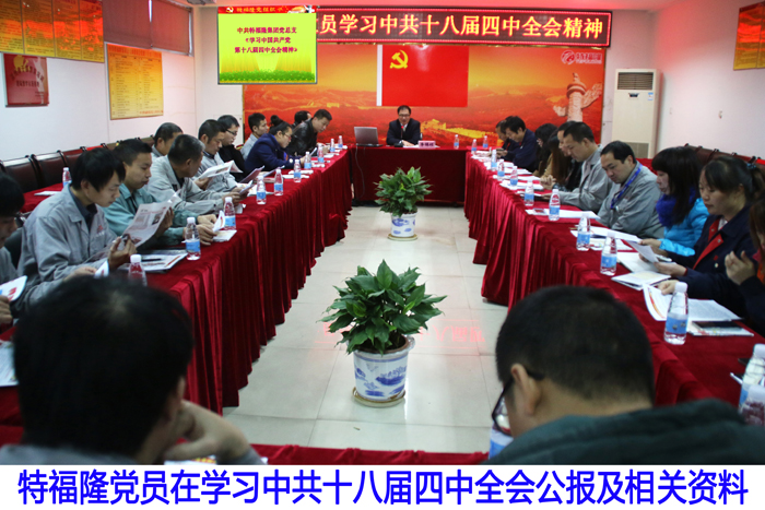 学习贯彻十八届四中全会精神 实施三个促进三个突出