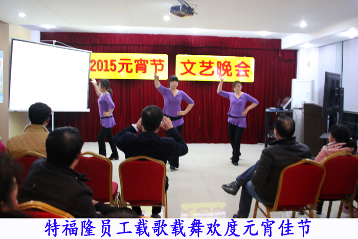 特福隆员工载歌载舞欢度元宵佳节