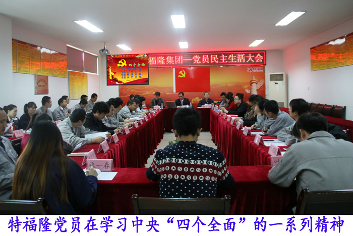特福隆集团党员民主生活会丰富多彩